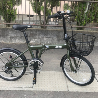 東京埼玉送料込み　Jeep 折りたたみ自転車
