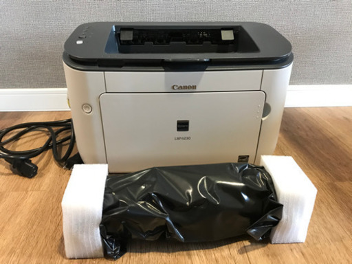 【受渡者様決定しました】Canon レーザープリンター A4モノクロ Satera LBP6230(25PPM/両面印刷/有線LAN) テレワーク向け