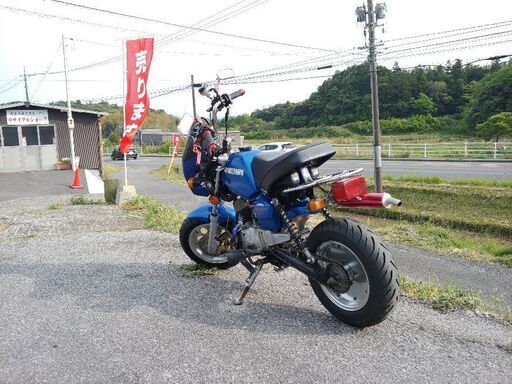 旧車ヤマハポッケ　カスタム79cc黄色ナンバー希少車