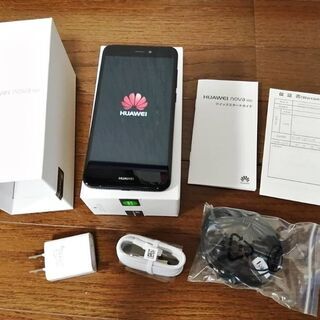 【美品】Huawei nova lite PRA-LX2 黒 シ...