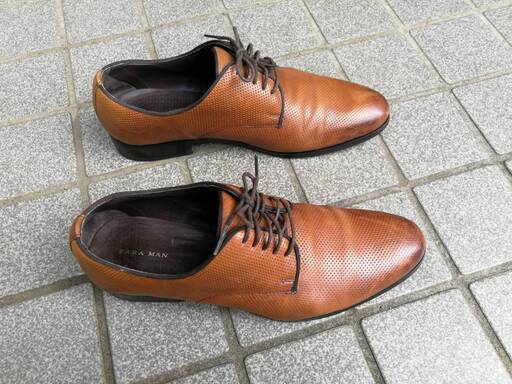 Zara メンズ 革靴eu40 25 5cm Jun 日野の靴 革靴 の中古あげます 譲ります ジモティーで不用品の処分