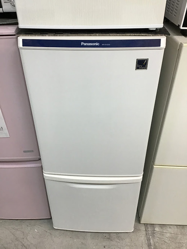 【送料無料・設置無料サービス有り】冷蔵庫 Panasonic NR-B145E9-KB 中古