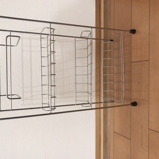 無料　水切りボトルラック　浴室用　シルバー　1脚
