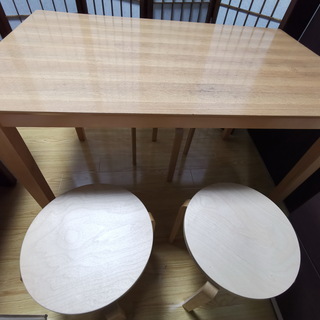 イケア　ダイニングテーブル 木製 　テーブル おしゃれ 北欧風　...
