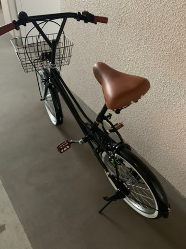 ほぼ新品 20インチ小径車 6段変速 オートライト ミニベロ