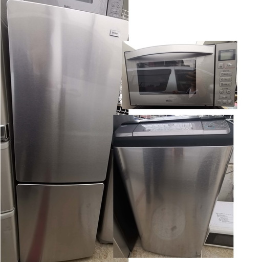 高年式　生活家電　3点セット　冷蔵庫　洗濯機　オーブン電子レンジ　505010