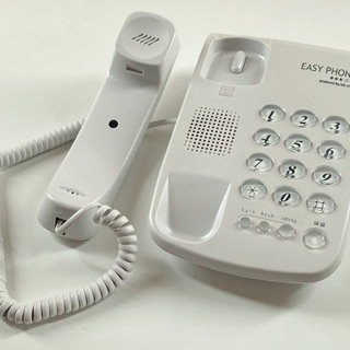 ☆新品未使用☆ シンプルな電話機　EASY PHONE