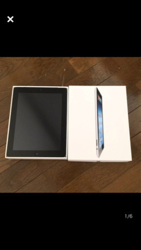 Apple iPad 64GB 箱 充電器 レザーケース付き