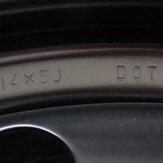 小売 美品 トヨタ 純正 14インチ スチールホイール 14×5J +38 4穴 PCD