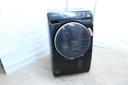 【6ヶ月保証付】参考定価 ¥98,250 2012年製 Panasonic パナソニック ドラム式 洗濯機 プチドラム 洗濯6.0kg 乾燥3kg NA-VD210L コモンブラック NIGHTCOLOR♪