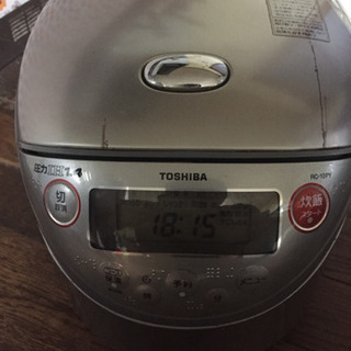 取引確定   炊飯器 TOSHIBA 08年製 5合炊き