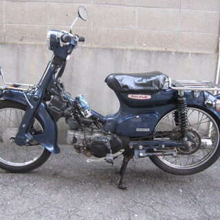 明石市　神戸市　ホンダ　カブ　AA01　青