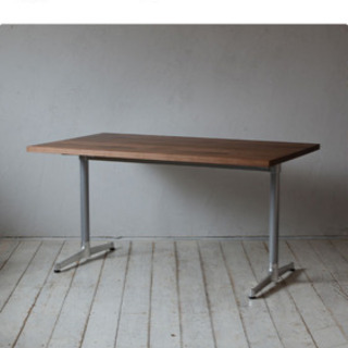 カフェテーブル ウォールナット天板