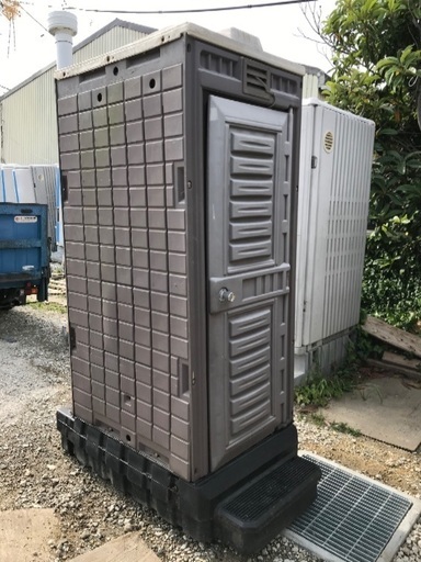 【状態は良いです】仮設トイレ（汲取式）限定1台です！