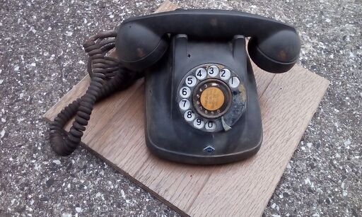 4号電話器2万円売りマニア用変人用古いモシモシ◎◎でございます - その他 