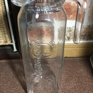 リラックマ　ガラスのボトル