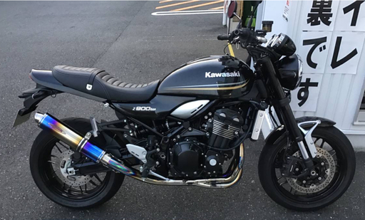ほぼ新品 激安 ストライカー STRIKER STREET CONCEPT Z900RS用マフラー 