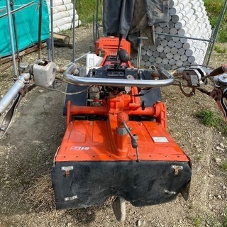 クボタ K1-85 中古耕運機 歩行型トラクター 8.5馬力 セル付き