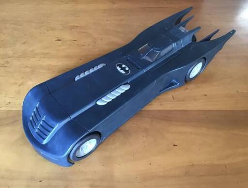 レア廃盤☆　バットマン BATMAN バットモービル　ケナー社 アニメ版 BATMOBILE vehicle kenner ケナー