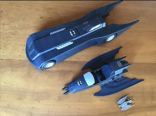 レア廃盤☆ バットマン BATMAN バットモービル ケナー社 アニメ版