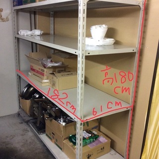 大型物品棚 棚板１枚の耐荷重１２０KG オフィス 倉庫 商品整理...