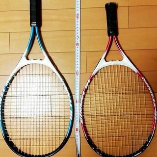子供用　２本　ジュニア　硬式テニスラケット（J-25　と　J-2...