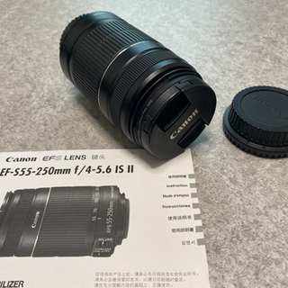 Canon レンズ　EF-S55-250mm F4-5.6 IS...