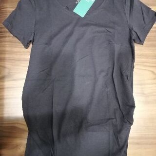 【新品】マタニティTシャツ　Mサイズ　グレー