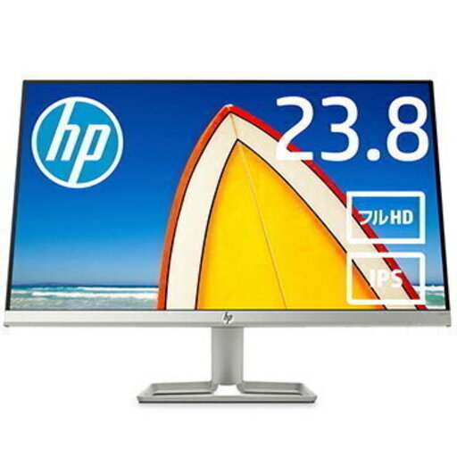 HP 24fw 23.8インチ ディスプレイ ベゼルレス 薄型 フルHD（HDMI端子 ...