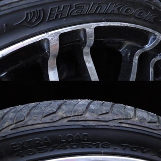 韓国Hankook製　165/40R16 アルミ/タイア4本セット