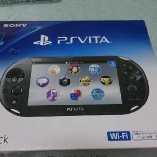 ps vitaとカセット3点、メモリーカードのセット
