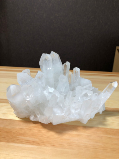 天然水晶　クラスター　大