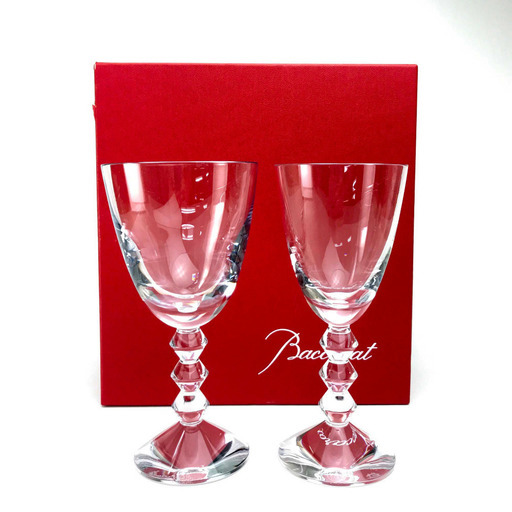 【未使用】Baccarat バカラ ワイングラス 2個セット 2客 ベガ ペア セット グラス クリスタルガラス