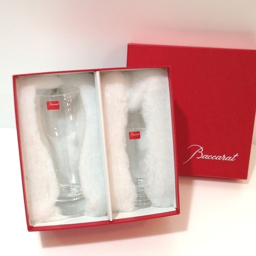 【未使用】Baccarat バカラ ミニグラス ビア タンブラー オノロジー グラス クリスタルガラス　セット