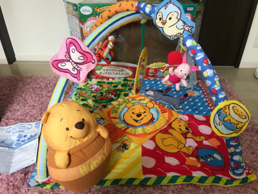 くまのプーさんベビージム しばにゃん 大津のベビー用品 おもちゃ の中古あげます 譲ります ジモティーで不用品の処分