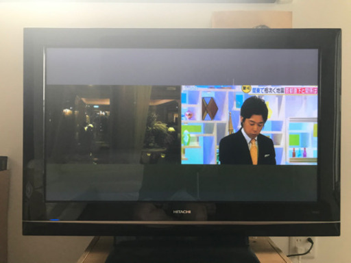 プラズマテレビ　日立wooo 42インチ　内蔵HDD250GB 液晶テレビ