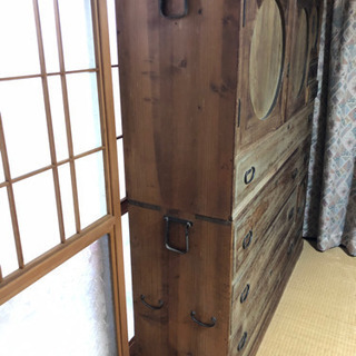 桐ダンス❣️ 大正浪漫 時代家具 古民具 レトロ 楽天市場】アンティーク 和箪笥 大正時代 和ダンス チェスト 2段 脚