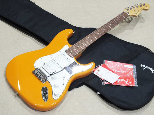 【苫小牧バナナ】新品同様 Fender Mexico Player Series Stratocaster HSS Capri Orange Pau Ferro MEX ストラト 付属アリ ピカピカの1本♪