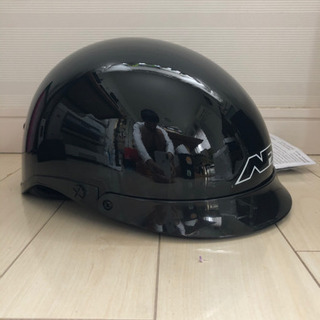 AFX FX200 艶ありブラック　ヘルメット 半帽　ハーフヘル...