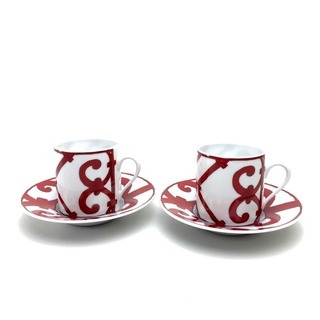 【未使用】HERMES エルメス ガダルギヴィール カップ&ソーサー 2客セット　食器　インテリア