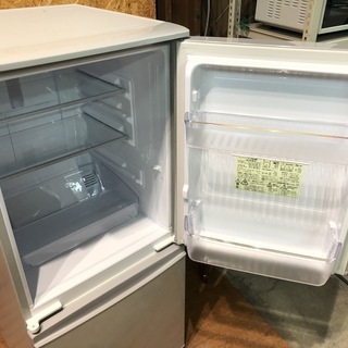 管理KRR170】SHARP 2019年 SJ-D14E 137L 2ドア冷凍冷蔵庫