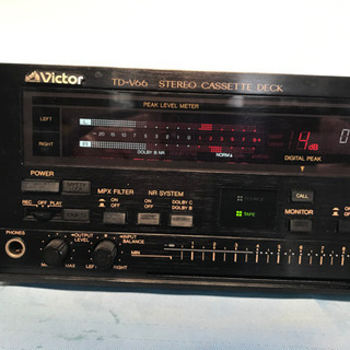 Victor TV-V66カセットデッキ値引