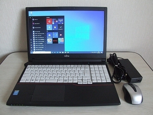 高速SSD240GB搭載　第四世代 Core i3-4000M LIFEBOOK A574/MX ノートパソコン　4