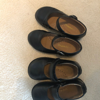 黒フォーマル靴　(ファミリア15cm & prankish 16...