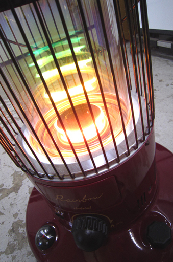 TOYOTOMI/トヨトミ レインボー 石油ストーブ 自然通気形開放式 しん式