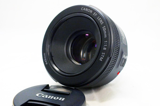 【苫小牧バナナ】Canon/キャノン デジタル一眼用 標準単焦点レンズ EF50mm F1.8 STM 中古 状態良好♪