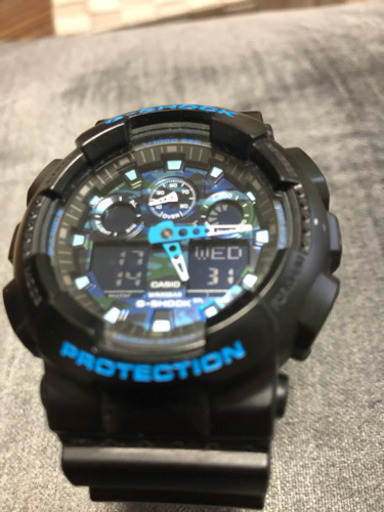 G-SHOCK      GA-100CB  迷彩文字盤