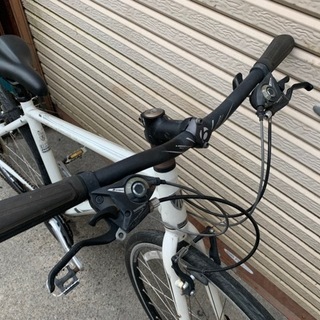 クロスバイク TREK FX7.2 2014年モデル サイズ445 ホワイト 中古クロス 