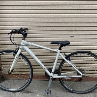 TREK FX7.2 2014年モデル サイズ445 ホワイト 中古クロスバイク