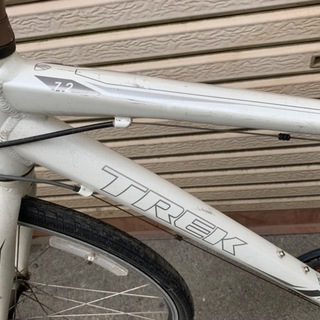 TREK FX7.2 2014年モデル サイズ445 ホワイト 中古クロスバイク